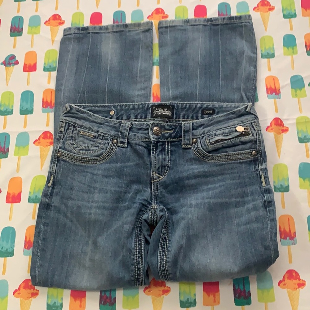 REROCK For EXPRESS Boot Jeans, Size 4S NWOT MAKE AN OFFER!!! Will sell fast
